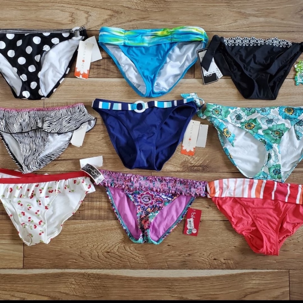 Lot of 25 NEW Bathing Suit Bottoms - Picture 2 of 2